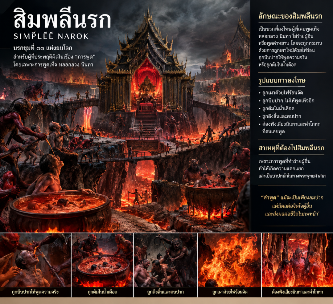สิมพลีนรก นรกแห่งการผิดศีลข้อ 3 | ไข่ต้ม แก้บน หลวงพ่อโสธร สิมพลีนรก นรกแห่งการผิดศีลข้อ 3